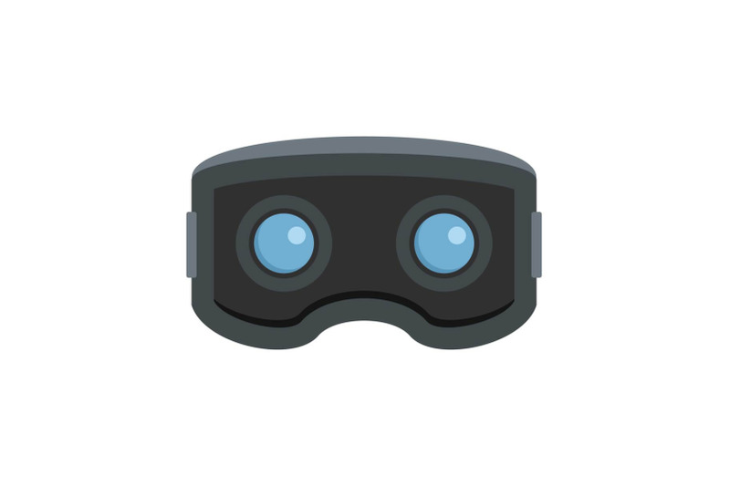 vr-glasses-icon-flat-style
