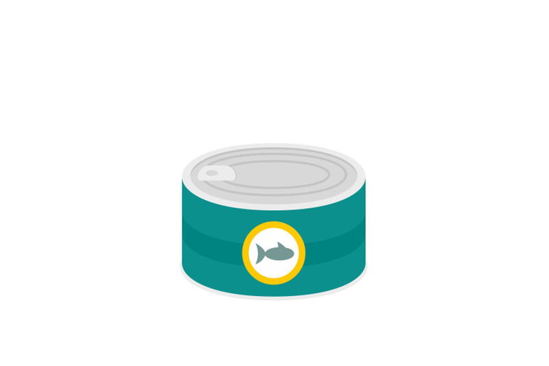 fish-tin-can-icon-flat-style