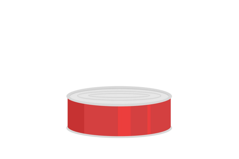 fish-in-tomato-tin-can-icon-flat-style