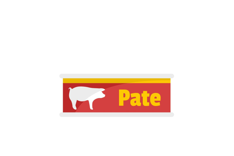 pate-tin-can-icon-flat-style