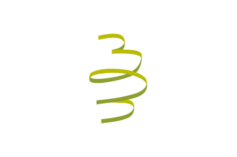 lime-serpentine-icon-flat-style