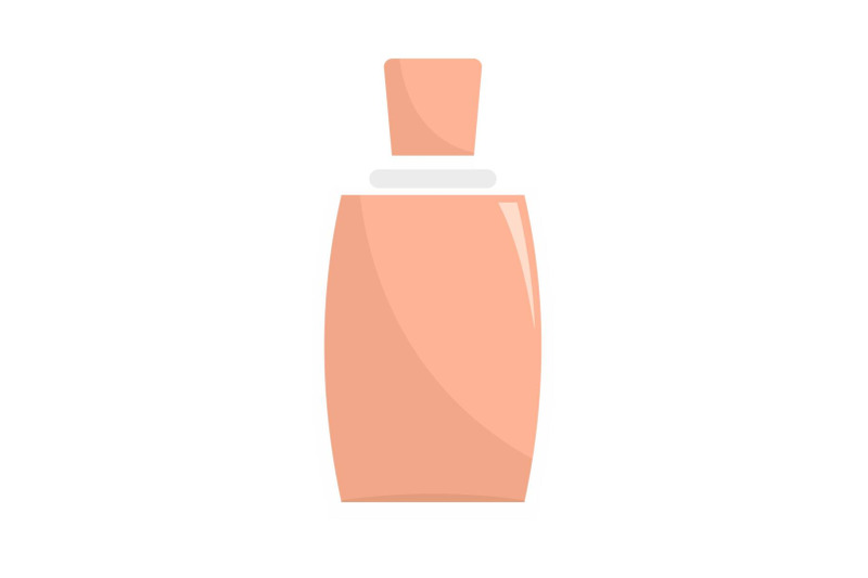elegant-woman-perfume-icon-flat-style