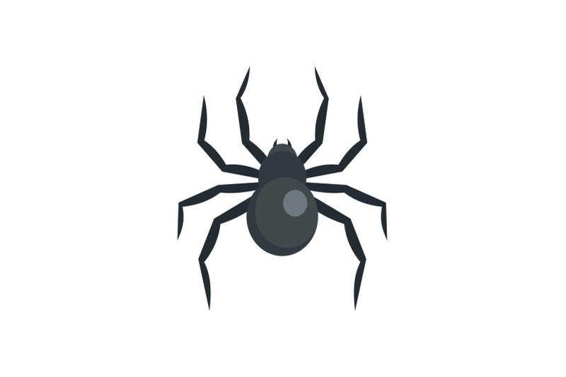 black-widow-spider-icon-flat-style