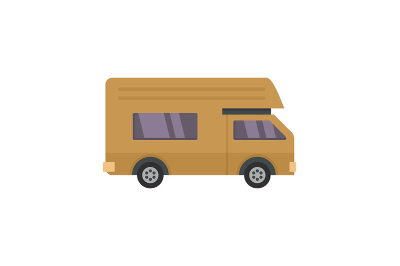 motor-house-icon-flat-style