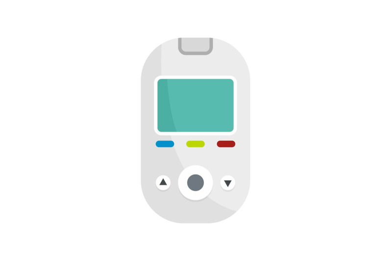 glucometer-tool-icon-flat-style