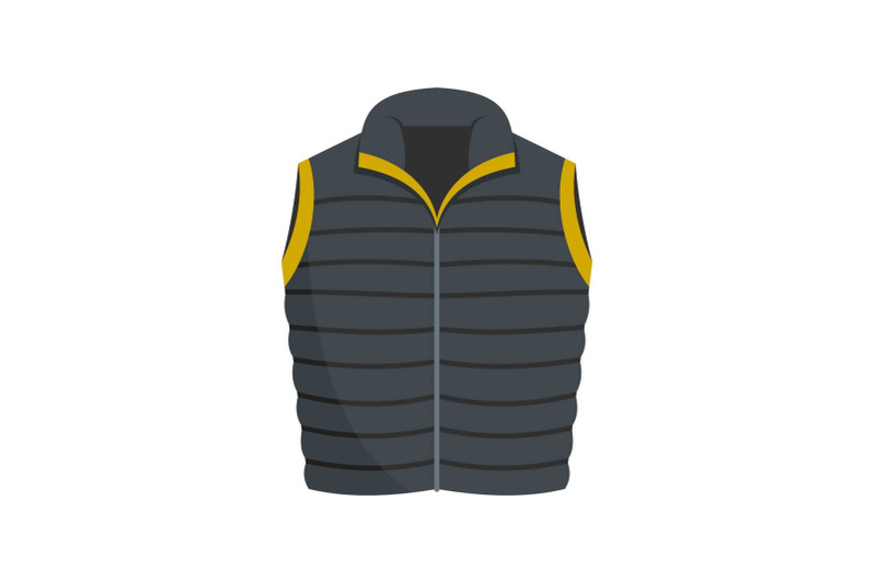modern-vest-icon-flat-style