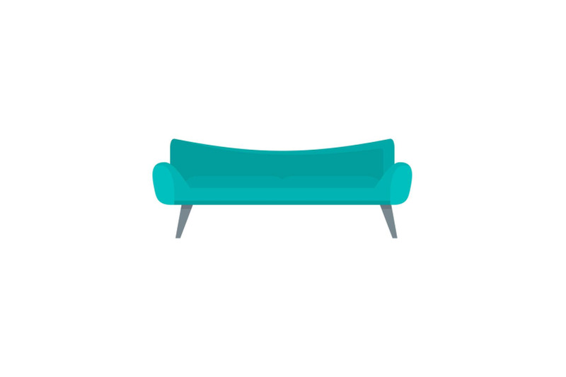 modern-sofa-icon-flat-style