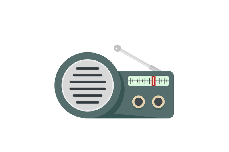 speaker-radio-icon-flat-style