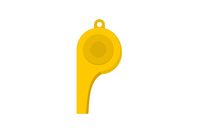 whistle-referee-icon-flat-style