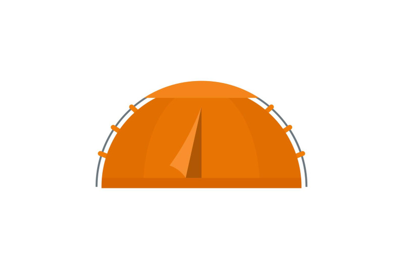 hiking-tent-icon-flat-style