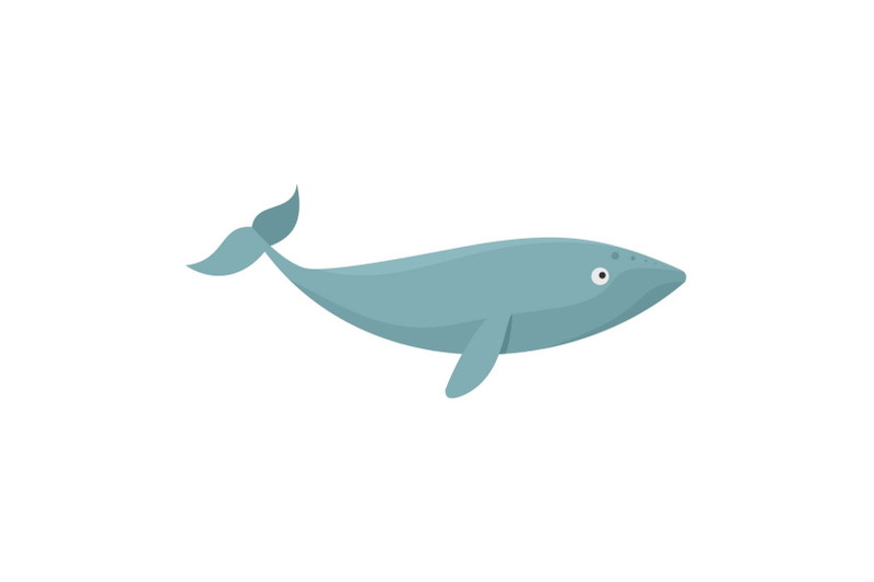 finback-whale-icon-flat-style