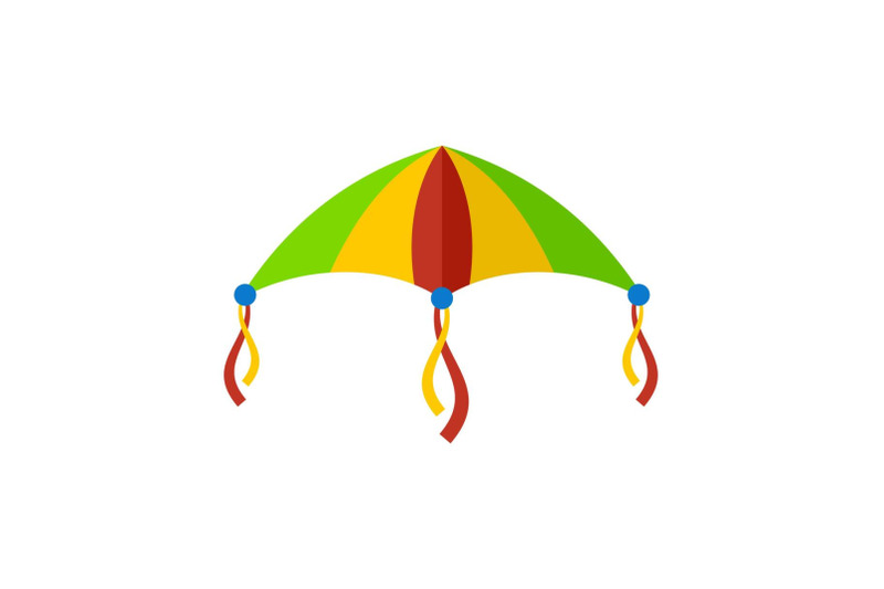 colorful-kite-icon-flat-style
