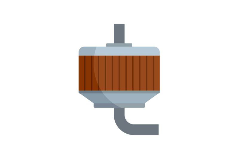 cognac-production-icon-flat-style