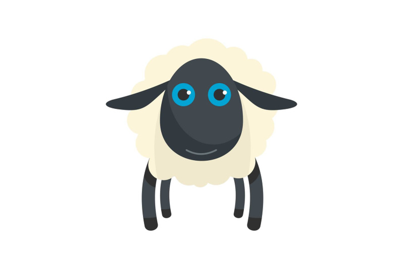 black-sheep-icon-flat-style