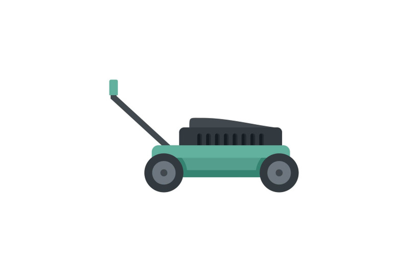 small-lawn-mower-icon-flat-style