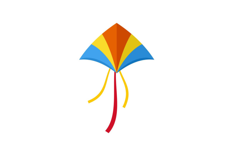 new-kite-icon-flat-style