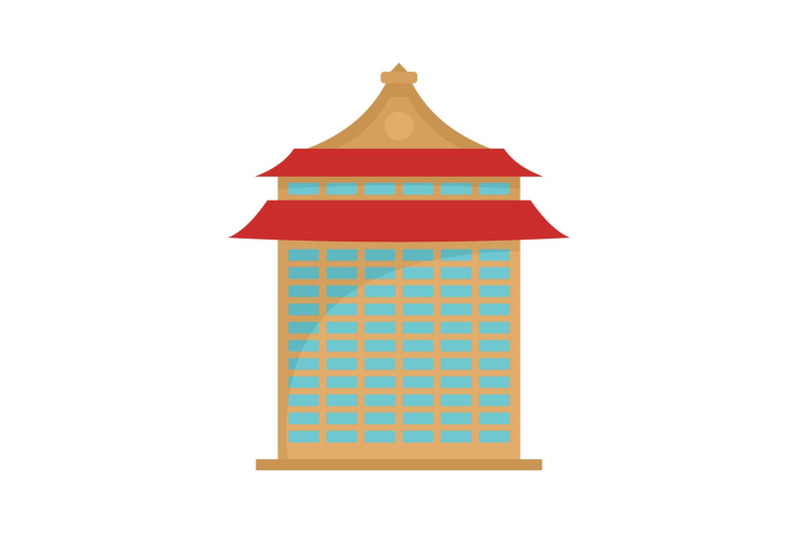 taipei-building-icon-flat-style