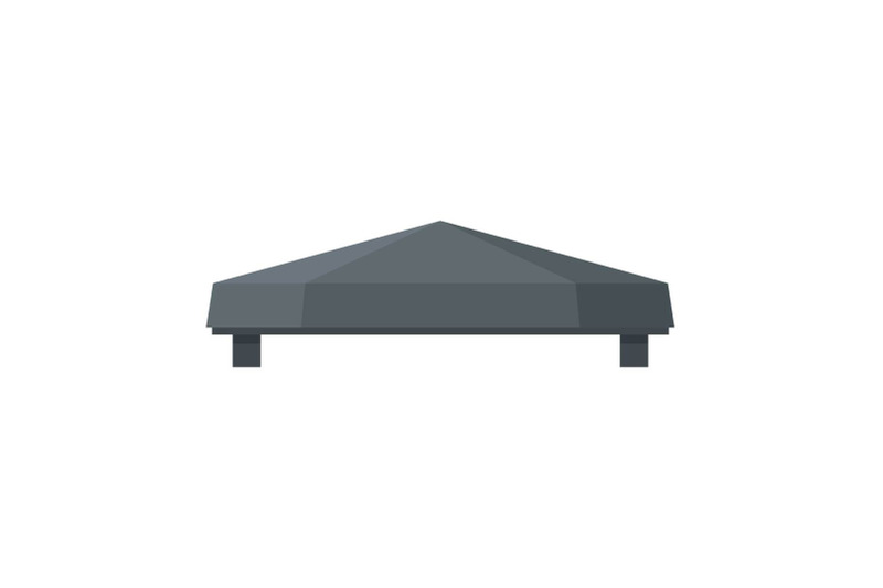 outdoor-tent-icon-flat-style