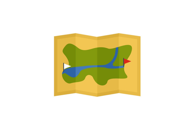 route-map-icon-flat-style