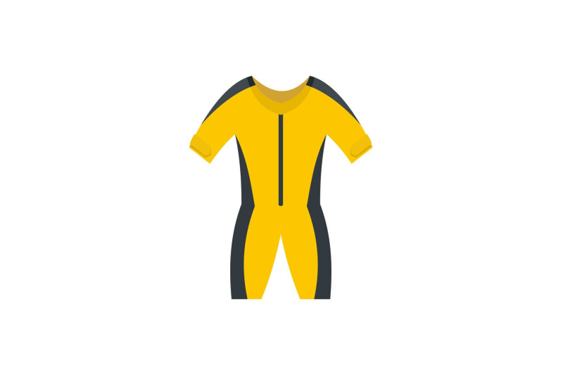 thermo-river-clothes-icon-flat-style