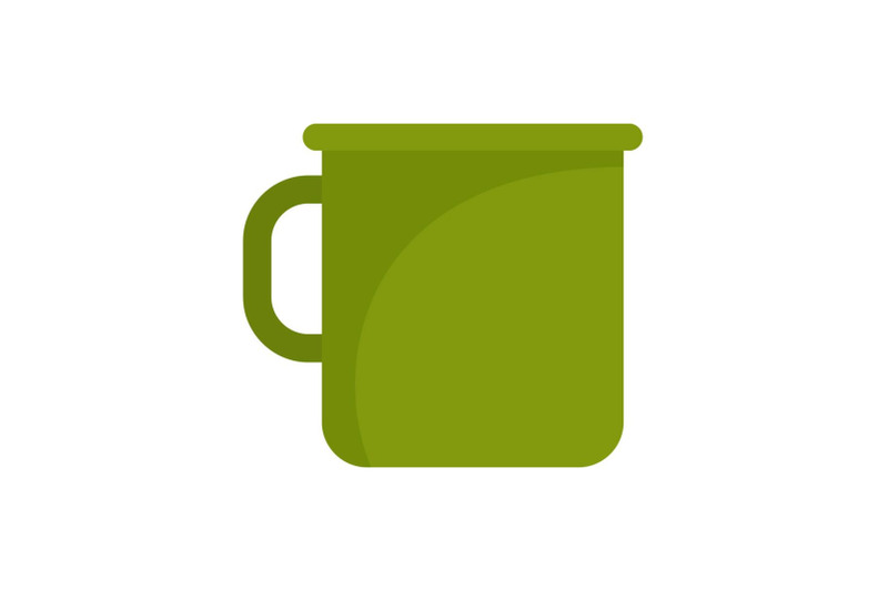 camping-metal-cup-icon-flat-style