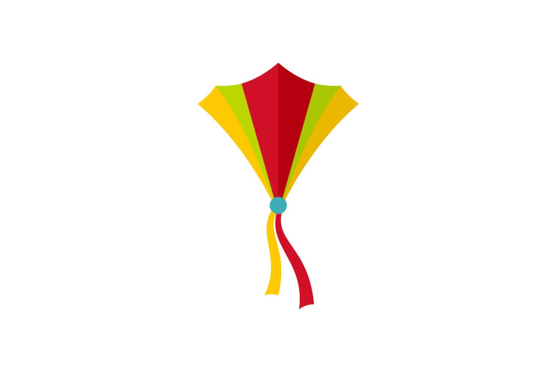 string-kite-icon-flat-style