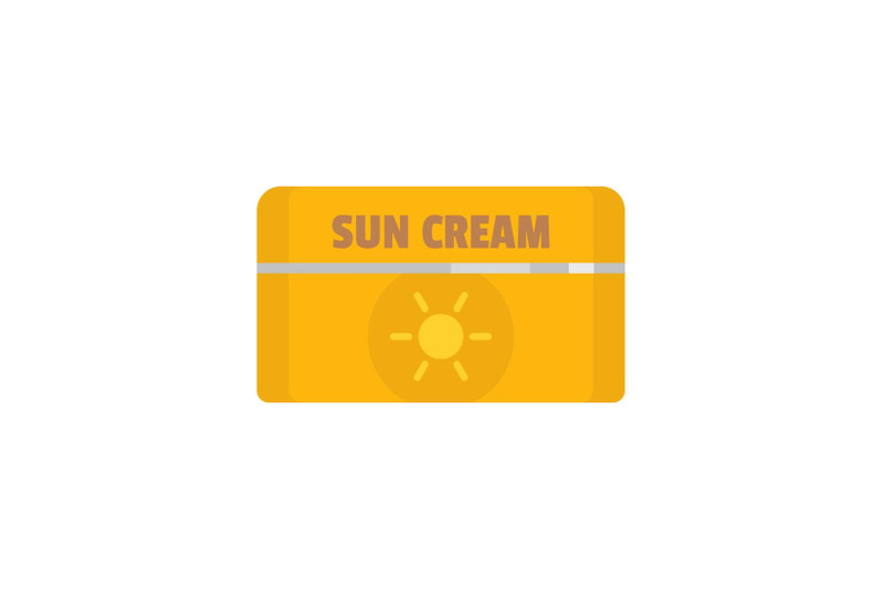 sun-cream-icon-flat-style