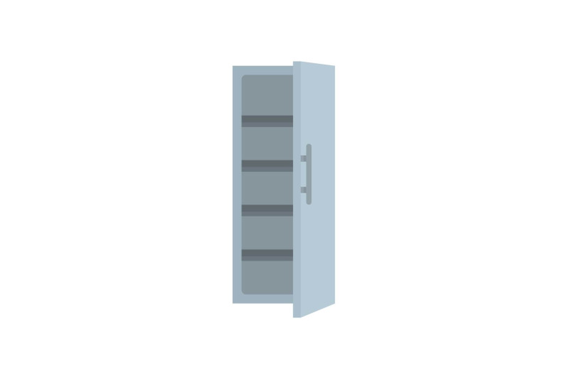 kitchen-fridge-icon-flat-style