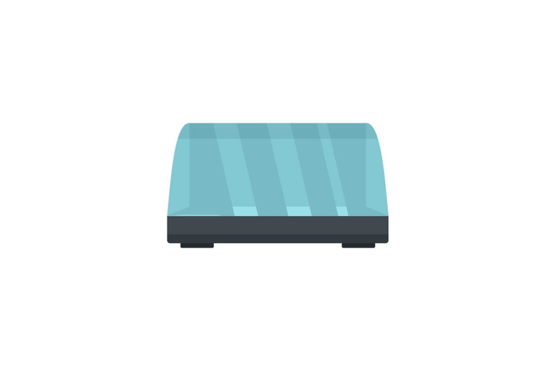 commercial-fridge-icon-flat-style