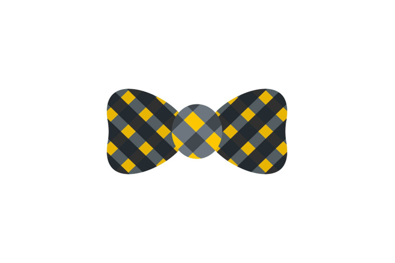 bow-tie-icon-flat-style