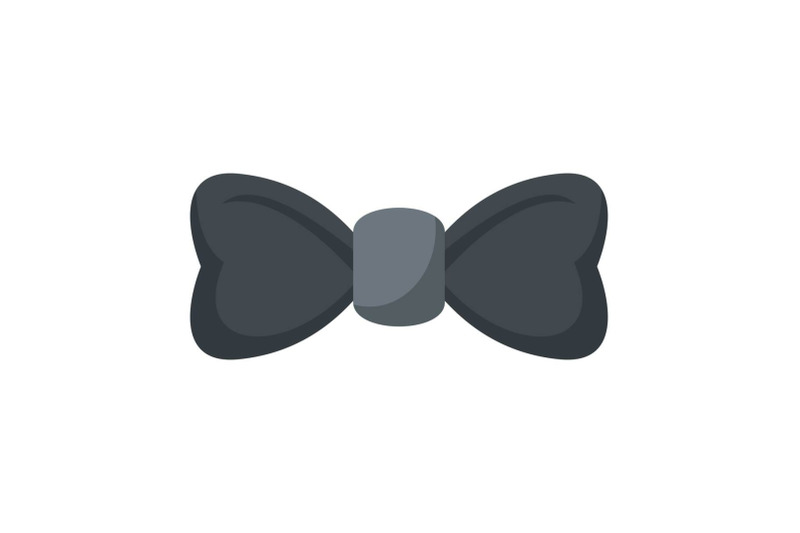 elegant-bow-tie-icon-flat-style