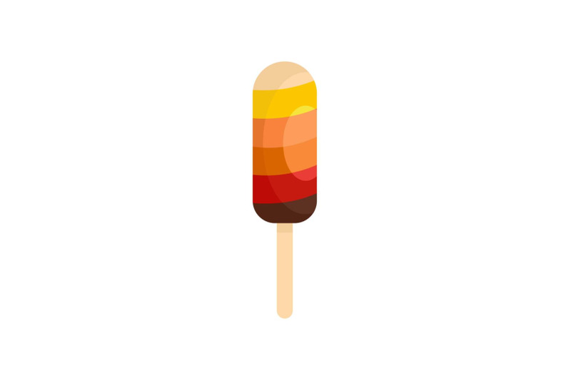 beach-ice-cream-icon-flat-style