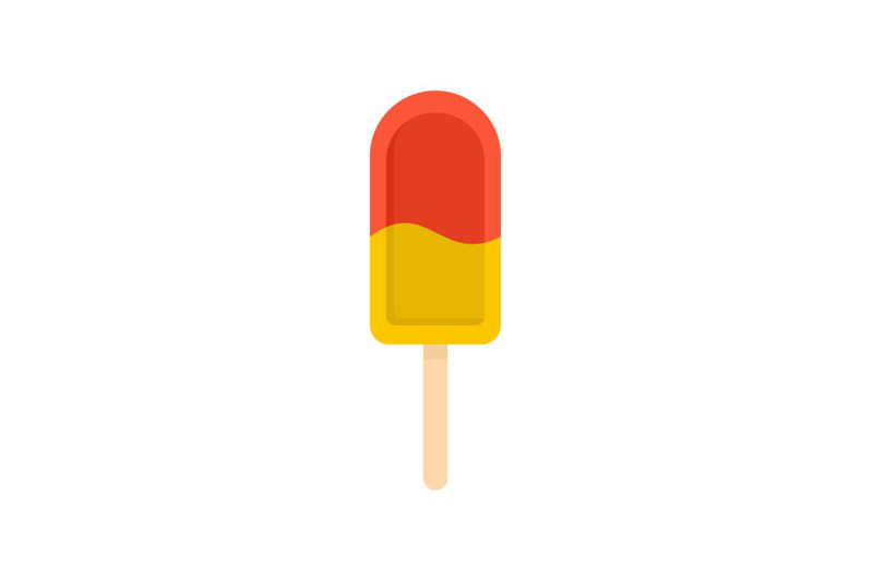 double-red-ice-cream-icon-flat-style