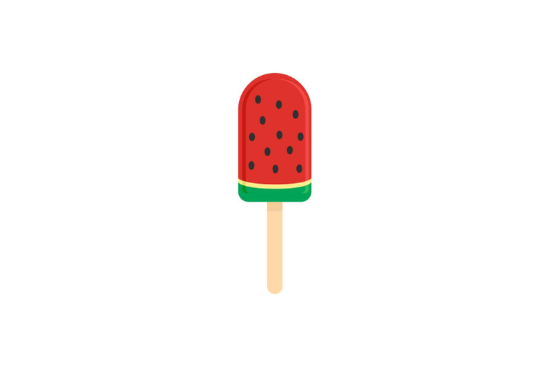 watermelon-ice-cream-icon-flat-style