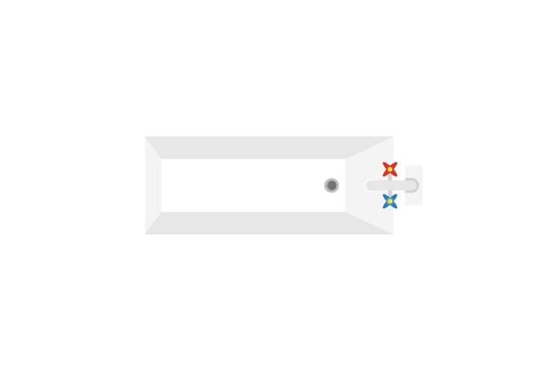 top-view-of-bathtube-icon-flat-style