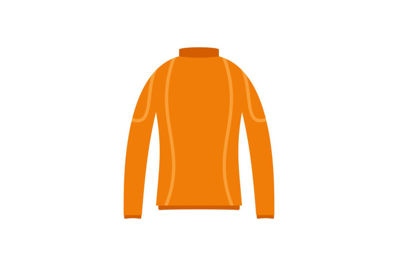 thermo-clothes-icon-flat-style