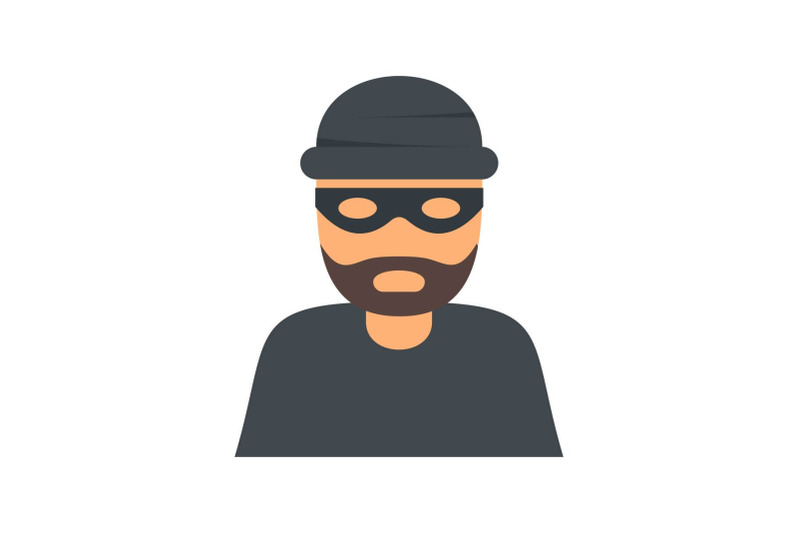 thief-icon-flat-style