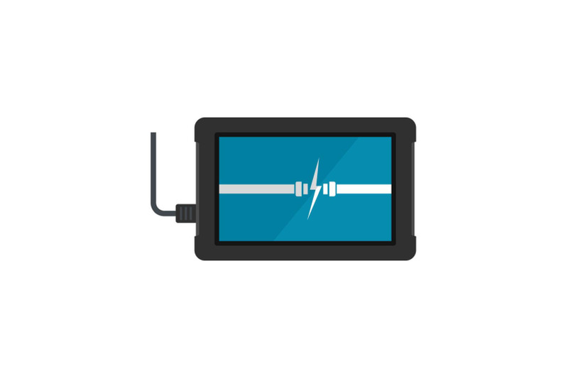 charging-device-icon-flat-style