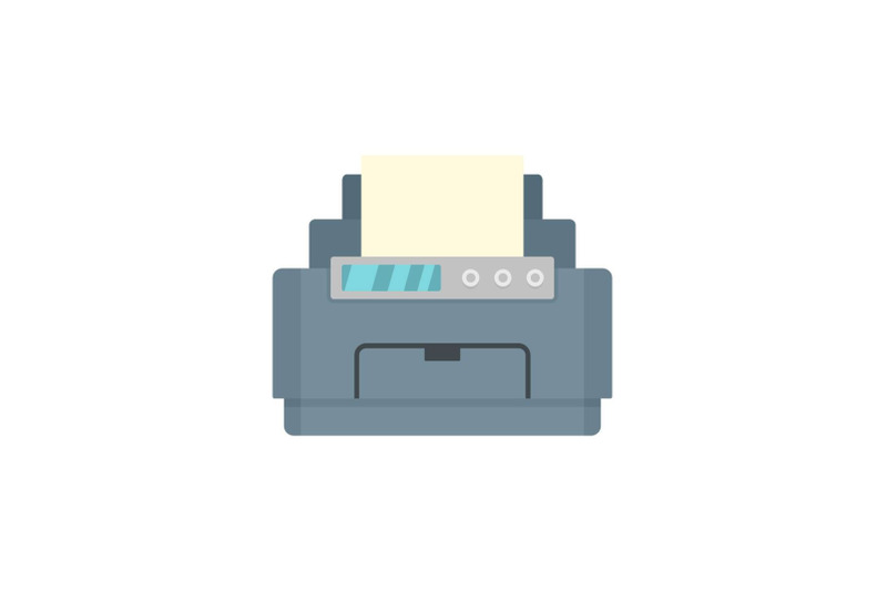 laser-printer-icon-flat-style