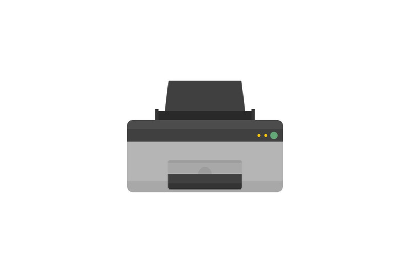 home-printer-icon-flat-style