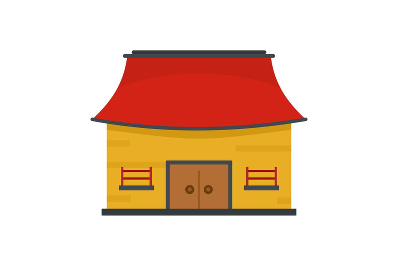 vietnam-house-icon-flat-style