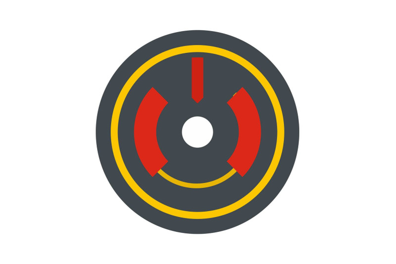 digital-gun-aim-icon-flat-style