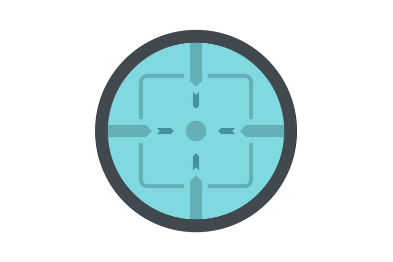 sniper-elite-aim-icon-flat-style