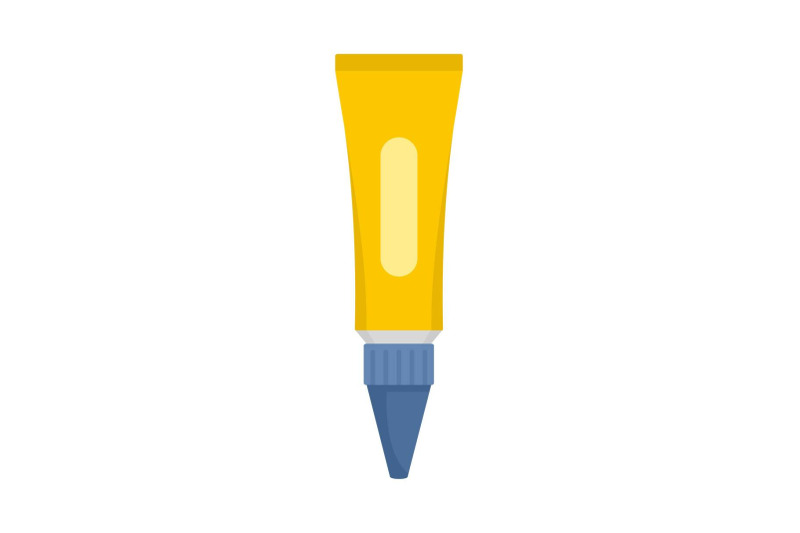 glue-tube-icon-flat-style