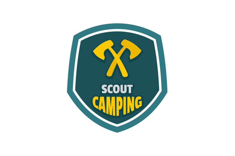 scout-camping-logo-flat-style
