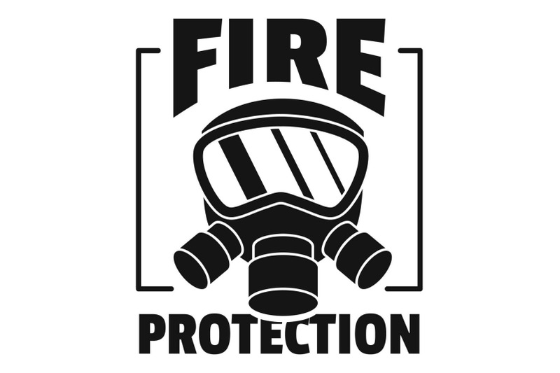 fire-protection-logo-simple-style