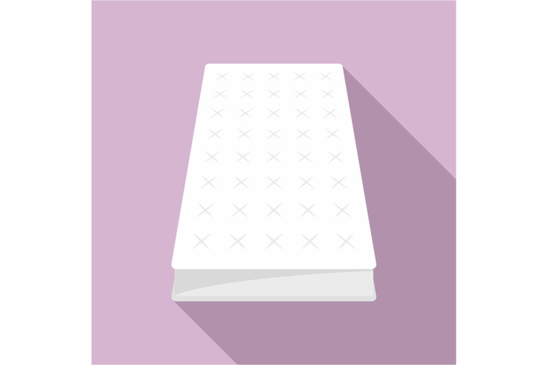 mattress-icon-flat-style