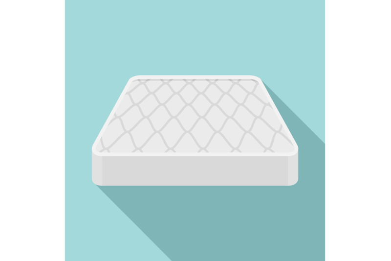 sleeping-mattress-icon-flat-style