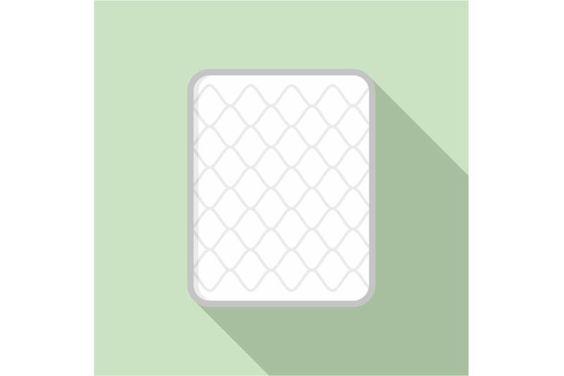 cotton-mattress-icon-flat-style