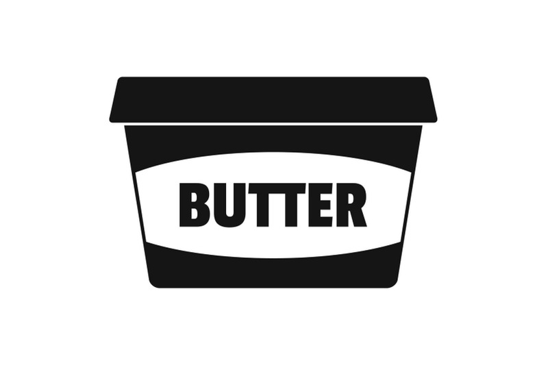 butter-plastic-pack-icon-simple-style